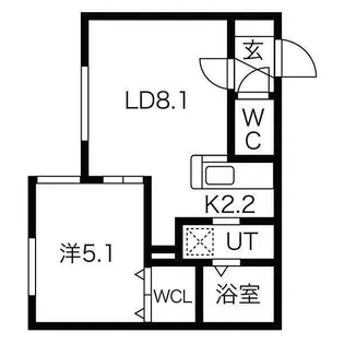 ESTOR NANGO【2階】の間取り