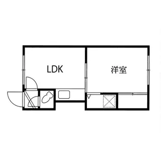 ハイムプロティア【215号室】の間取り