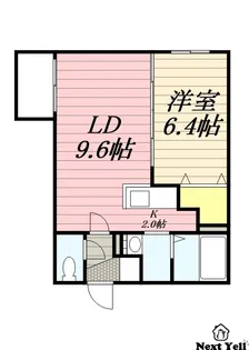 MIREI【202号室】の間取り