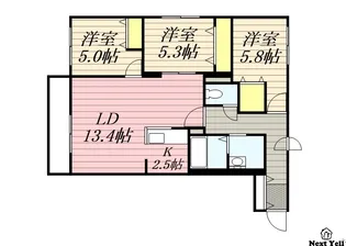 SILENT HILLS【205号室】の間取り