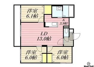 SILENT HILLS【4階】の間取り