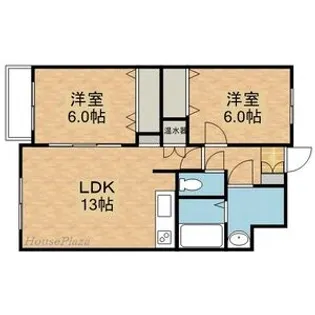 フェリーク大曲【1階】の間取り
