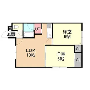 ロイヤルハイツ【201号室】の間取り