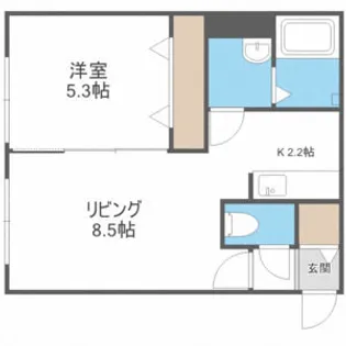 BALLOND’OR (バロンドール)【2階】の間取り