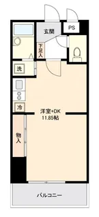 アクティブプラザ真栄【202号室】の間取り