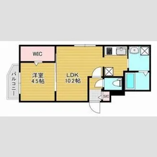 仮)厚別中央3ー4 MS【1階】の間取り