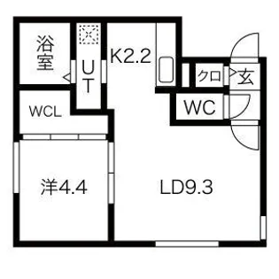 ADVANCEMENT12【1階】の間取り