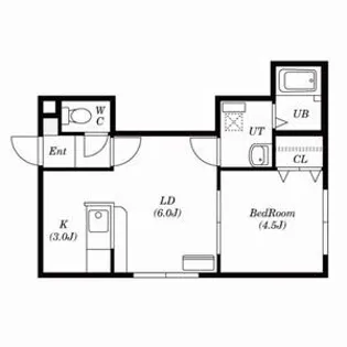 PLAZA IN コスモ(プラザインコスモ)【205号室号室】の間取り