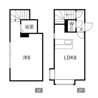 ル・シエル月寒【103号室】の間取り