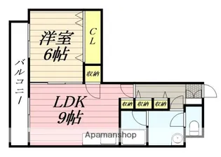 メゾン・ド・ケリー【2階】の間取り