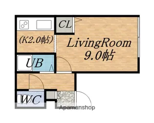 エルサーニ白石【2階】の間取り
