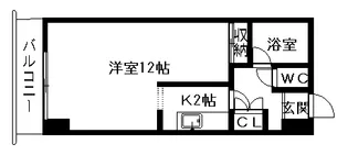 AMSビル【203号室】の間取り