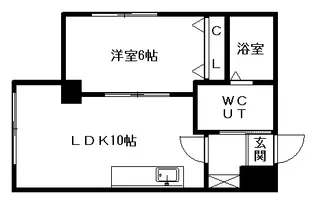 プレゼンスN9 D棟【3階】の間取り