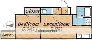北海道札幌市中央区大通東5丁目【マンション】の間取り