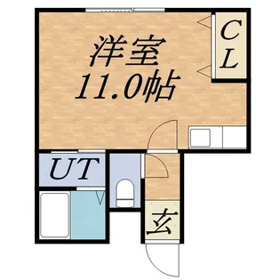 ルピナス7・8【102号室】の間取り