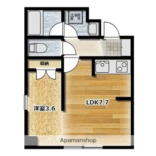 イー・エフ大通17ビル(旧グレイジュ大通17【3階】の間取り