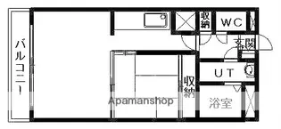 北海道札幌市中央区北七条西22丁目【マンション】の間取り