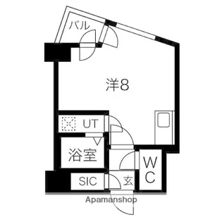 プライムパーク円山公園【3階】の間取り