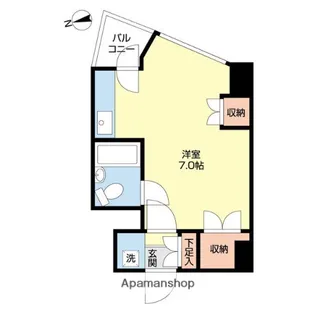 プライムパーク円山公園【4階】の間取り