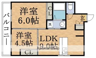 北海道札幌市中央区北五条西13丁目【マンション】の間取り