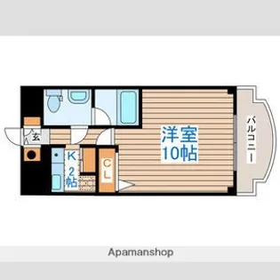 エステ・トーワ【1階】の間取り