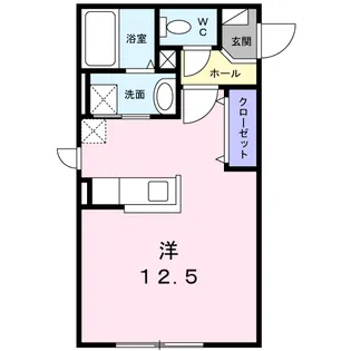 ブランニューメゾン【1階】の間取り