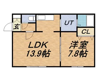 ノイ・ズイッヒ【0201号室】の間取り