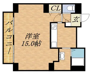 Eーハウス【1204号室】の間取り