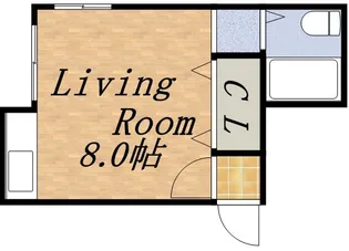 グランドールマリア【202号室】の間取り