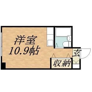 創成グランドハイツ【1011号室】の間取り