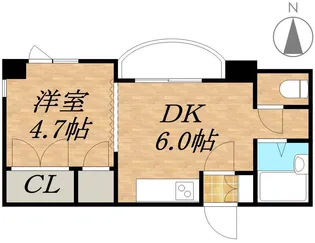フォーライフ大通南【901号室】の間取り