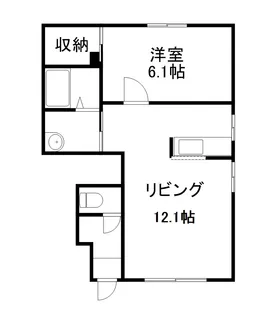 ラヴィ【102号室】の間取り