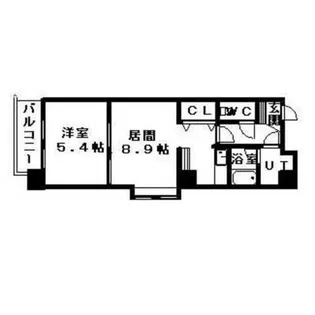 ウイング円山北町【00702号室】の間取り