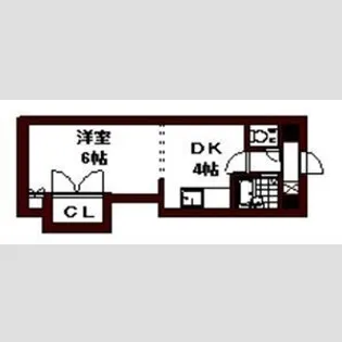 エンドレス三井南5条Ⅰ【00903号室】の間取り