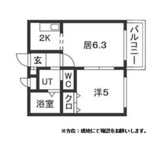 ブランノワール円【0407号室】の間取り
