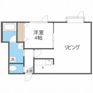 モントレ表参道【0207号室】の間取り