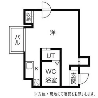 ファクター・ナインビル(旧 リーフ裏参道)【0803号室】の間取り