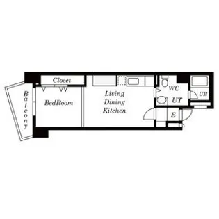 アピレ21【505号室号室】の間取り