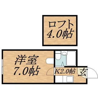 サングレース【3階】の間取り
