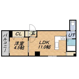 カサール・ガルシア【0201号室】の間取り