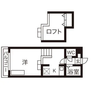 第7AMS円山【503号室】の間取り