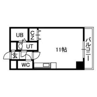 セントポーリアカルーア【0503号室】の間取り