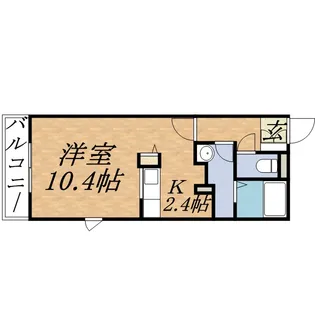 マリオン桑園【309号室】の間取り
