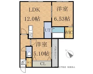 M-STYLE.STELLA【3階】の間取り