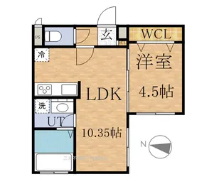 Luxis S5(リュクシスエスファイブ)【4階】の間取り