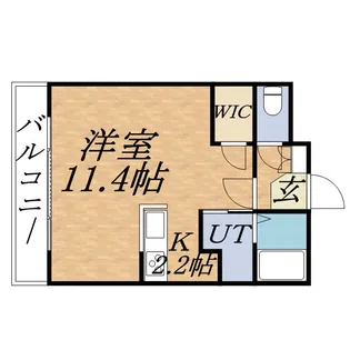 F141【14階】の間取り