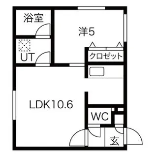 ブロッサム琴似【3階】の間取り