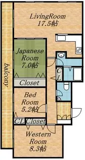 フロムファースト139【6階】の間取り