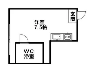 コーポ・オーホリ【201号室】の間取り
