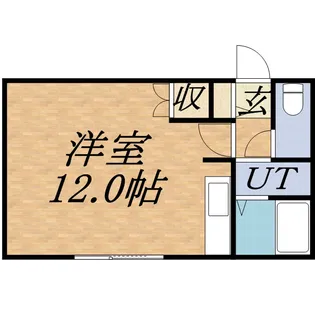 ヌーベル高砂【5階】の間取り